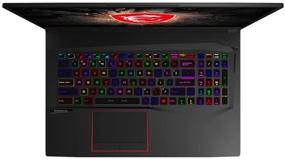 img 2 attached to 💻 CUK GE75 Raider от MSI 17-дюймовый игровой ноутбук: Intel Core i7, 32 ГБ ОЗУ, RTX 2060, 1 ТБ SSD + 2 ТБ ЖДД, 17,3" 144 Гц FHD IPS, Windows 10 Pro - Геймерский Ноутбук