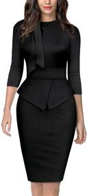 img 4 attached to 👗 Moyabo Elegant Collar Sleeve Formal Women's Suiting & Blazers: Timeless Style and Class