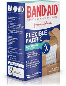 img 2 attached to BAND AID Bandages Flexible Fabric Assorted