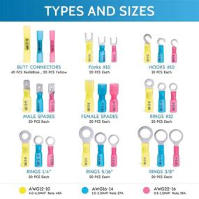 img 3 attached to 550Pcs Heat Shrink Connectors by Tsinglax