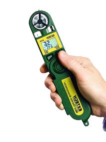 img 2 attached to 💧 Waterproof Anemometer Humidity Tester by Extech 45158- Improved SEO-friendly product name