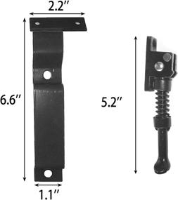 img 1 attached to 🛴 AUBESTKER Kickstand - Compatible with Ninebot S Segway MiniLITE and Segway MiniPRO for Convenient Standing, Charging, and Resting