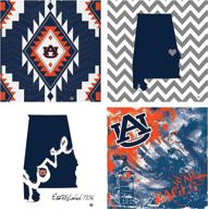 🔍 optimized for seo: thirstystone 4-piece auburn university coaster set logo