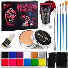 img 4 attached to Halloween Kit Face Coagulated Extension Theatrical