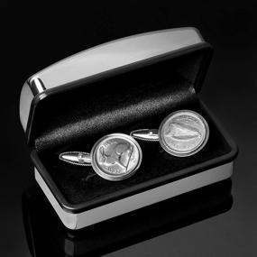 img 2 attached to Ireland Threepence Cufflinks First Minted