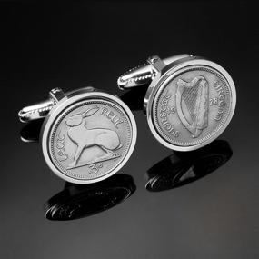 img 3 attached to Ireland Threepence Cufflinks First Minted
