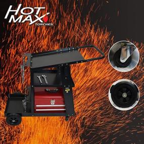 img 1 attached to 🔥 Hot Max WC100 Welding/Plasma Cutter Cart: Ultimate Portable Solution for Welders and Plasma Cutters