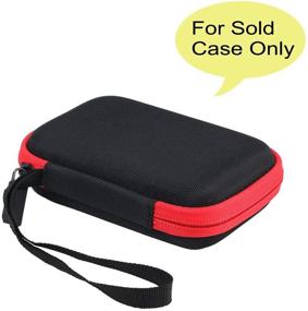 img 3 attached to 🧳 co2crea Hard Travel Case Replacement for Samsung T7 Touch Portable SSD: Secure Storage Solution for 500GB, 1TB, and 2TB Drives (Black Case + Inside Red)