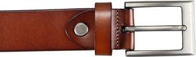 img 3 attached to Bullko Genuine Leather Classic Buckle Men's Accessories: Timeless Elegance for Casual Style