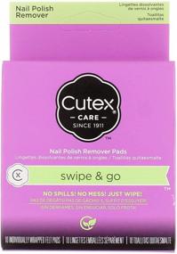 img 4 attached to 💅 Cutex Swipe & Go Nail Polish Remover Pads - 2 Pack