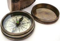 🧭 thorinstruments (with device) robert frost poem compass: a pocket compass with premium leather case for navigation логотип