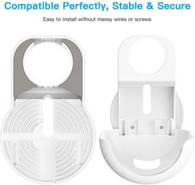 img 2 attached to HOLACA Outlet Wall Mount Hanger For Google Nest WiFi Router(2Nd Generation)