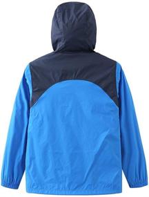 img 3 attached to 🧥 Boys' Lightweight Waterproof Raincoat - Active Jacket for Outdoor Activities