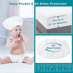 img 2 attached to Waterproof Mattress Protector Noiseless Breathable