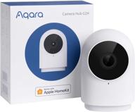 aqara security camera: homekit secure video indoor camera with night vision and two-way audio logo