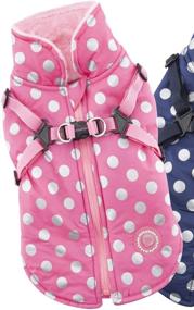 img 2 attached to 🧥 Pinkaholic New York Miss Dotty Winter Fleece Vest, Small, Pink - SEO-optimized Product Title