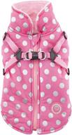 🧥 pinkaholic new york miss dotty winter fleece vest, small, pink - seo-optimized product title logo