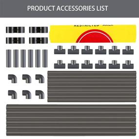 img 1 attached to Barricade Foldable Visibility Restricted Pedestrian Occupational Health & Safety Products and Safety Signs & Signals