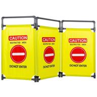 barricade foldable visibility restricted pedestrian occupational health & safety products and safety signs & signals logo