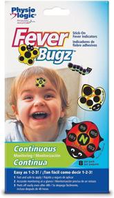 img 2 attached to 🌡️ Continuous Fever Monitoring: Physio Logic Fever-Bugz Stick-On Indicator, Safe, Accurate, and Fast Temperature Tracking for up to 48 Hours