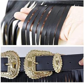 img 1 attached to 👖 Western Vintage Tassel Waistband Women's Accessories for Belts - VITOGIFTRIA