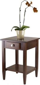 img 2 attached to 🏺 Classic Elegance: Winsome Richmond Occasional Table in Antique Walnut