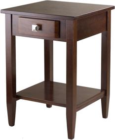 img 4 attached to 🏺 Classic Elegance: Winsome Richmond Occasional Table in Antique Walnut