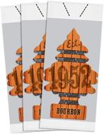 little trees car air freshener 3-pack (bourbon) logo