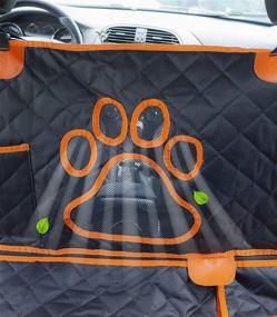 img 1 attached to Ponapoo Dog Car Seat Cover