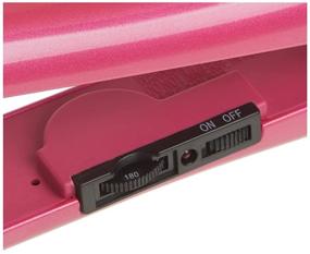 img 2 attached to 💖 Pure Pink CHI Tourmaline Ceramic 1-Inch Hairstyling Iron - 1 Count