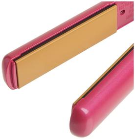 img 1 attached to 💖 Pure Pink CHI Tourmaline Ceramic 1-Inch Hairstyling Iron - 1 Count