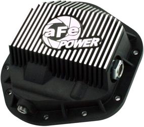 img 4 attached to aFe Power 46-70082 Ford F-250/F-350 Front Differential Cover: Machined Pro Series for Enhanced Performance