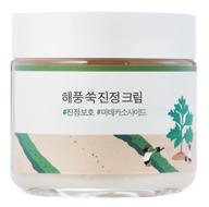 🌿 round lab mugwort calming cream: soothe, moisturize & calm skin with madecassoside - 80ml logo