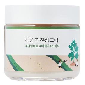 img 4 attached to 🌿 Round Lab Mugwort Calming Cream: Soothe, Moisturize & Calm Skin with Madecassoside - 80ml