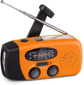 img 4 attached to Enhanced Portable Solar Emergency Weather Radio | Hand Crank AM/FM NOAA Survival Radios | LED Flashlight & 1000mAh Power Bank for Smart Phone | Ideal for Home, Outdoor Camping, Traveling, Earthquake Preparedness