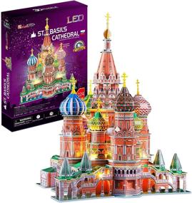 img 4 attached to 🏰 CubicFun Basils Cathedral Russia Architectural Model