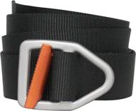 bison designs light black orange men's accessories logo