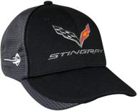 🧢 enhanced search-optimized chevrolet corvette c7 carbon fiber-look baseball cap logo