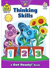 img 3 attached to 📘 Enhance Critical Thinking Skills with School Zone Workbooks, Ages 3-5, Grade P (Varied Cover Design)