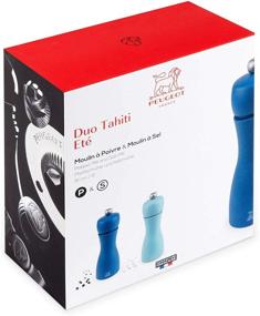 img 1 attached to Peugeot Tahiti Summer Salt and Pepper Grinder Set