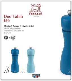 img 2 attached to Peugeot Tahiti Summer Salt and Pepper Grinder Set