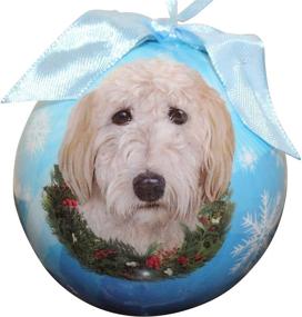 img 2 attached to 🎄 Add Festive Charm with Goldendoodle Christmas Ornament - Shatter Proof Bauble