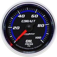 auto meter 6121 mechanical pressure logo