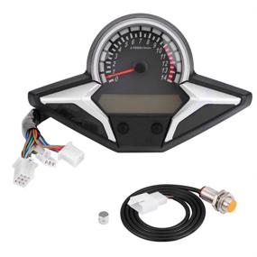 img 4 attached to Acouto Motorcycle Speedometer Odometer Tachometer Motorcycle & Powersports
