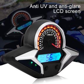 img 3 attached to Acouto Motorcycle Speedometer Odometer Tachometer Motorcycle & Powersports
