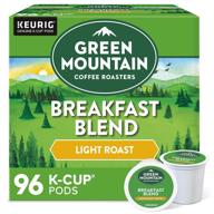 96 штук кофейни green mountain coffee roasters breakfast blend одноразовые капсулы keurig k-cup - кофейные капсулы светлой обжарки логотип