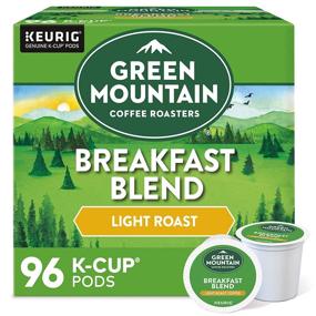 img 4 attached to 96 штук Кофейни Green Mountain Coffee Roasters Breakfast Blend Одноразовые капсулы Keurig K-Cup - Кофейные капсулы светлой обжарки