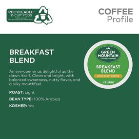 img 2 attached to 96 штук Кофейни Green Mountain Coffee Roasters Breakfast Blend Одноразовые капсулы Keurig K-Cup - Кофейные капсулы светлой обжарки