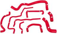 mishimoto mmhose-glf-99rd silicone radiator hose kit compatible with volkswagen golf 1 logo