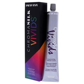 img 1 attached to 🖤 Pravana Chromasilk Vivids - Black Unisex Hair Dye, 3 Fl Oz (Single Pack)